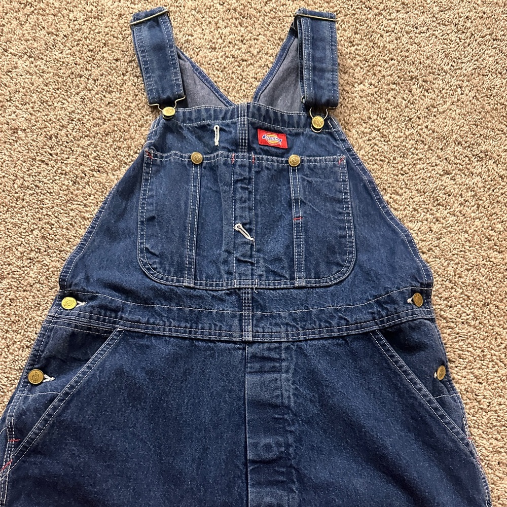 Denim Overall Dress